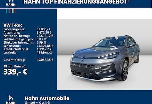 Neu VW T-Roc Life 116 PS (85 kW) 2026 Grau SUV