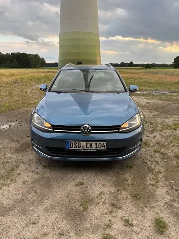 Gebraucht VW Golf VII 122 PS (89 kW) 2013 Blau Kombi