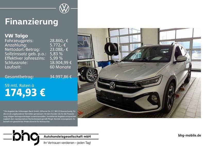 Gebraucht VW Taigo R-line 150 PS (110 kW) 2025 Silber SUV