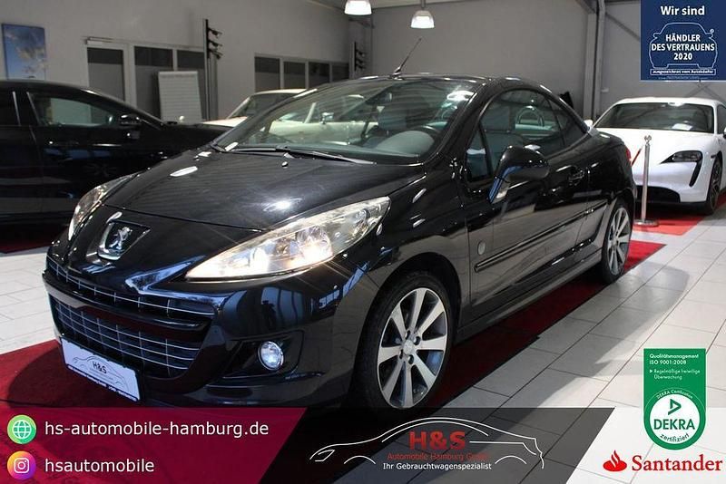 Farbe schwarz obsidien/lackierung mit schutzlack Gebraucht 2013 Peugeot 207 CC Roland Garros Cabrio | 6.900 € (Etwas zu teuer) - Bild 1/4