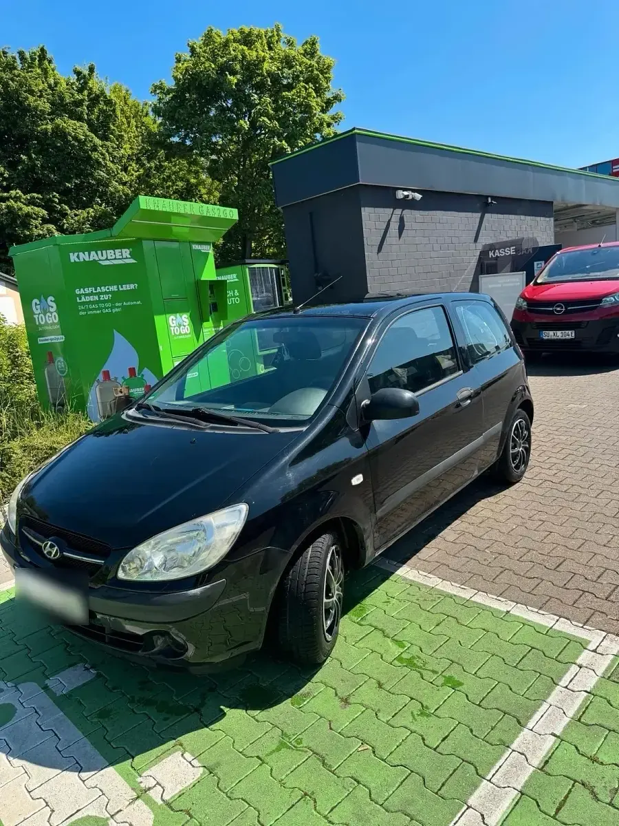 Gebraucht Hyundai Getz 2007 Schwarz Kleinwagen