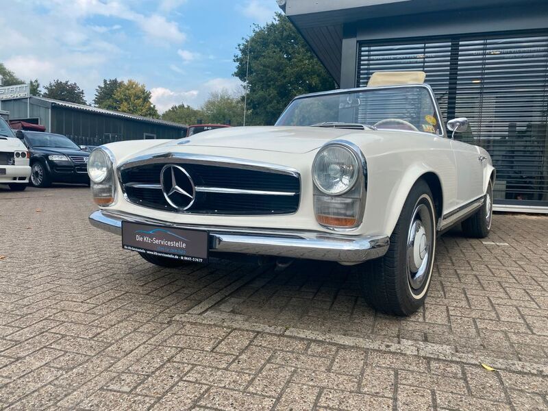Gebraucht Mercedes 230 150 PS (110 kW) 1964 Weiß Cabrio