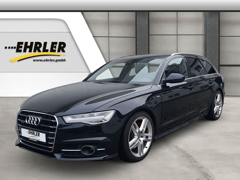 Mythosschwarz metallic (metallic) Gebraucht 2016 Audi A6 Business Kombi | 23.900 € (Fairer Preis) - Bild 1/4