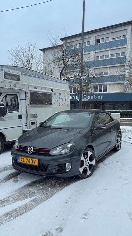 Grau Gebraucht 2013 VW Golf Cabriolet GTI Cabrio | 9.200 € (Guter Preis) - Bild 1/3