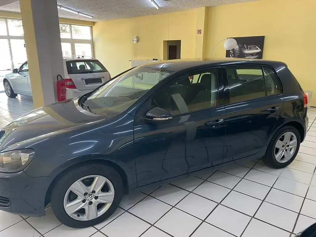 Gebraucht VW Golf VI Comfortline 122 PS (89 kW) 2009 Blau Kleinwagen