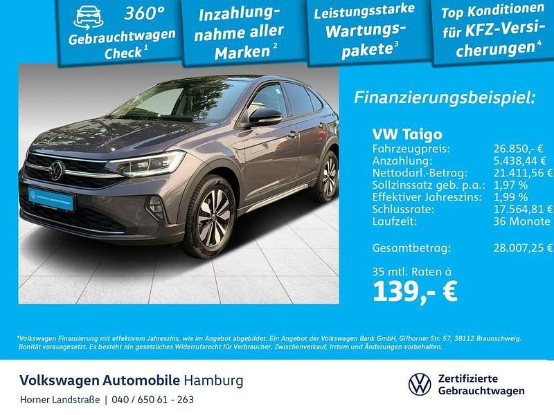 5w rauchgrau metallic Gebraucht 2025 VW Taigo Goal SUV | 26.850 € (Etwas zu teuer) - Bild 1/3