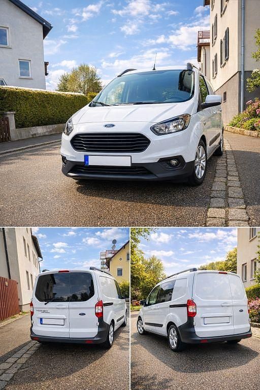 Second-hand Ford Transit 75 CP (55 kW) 2020 Alb Monovolum