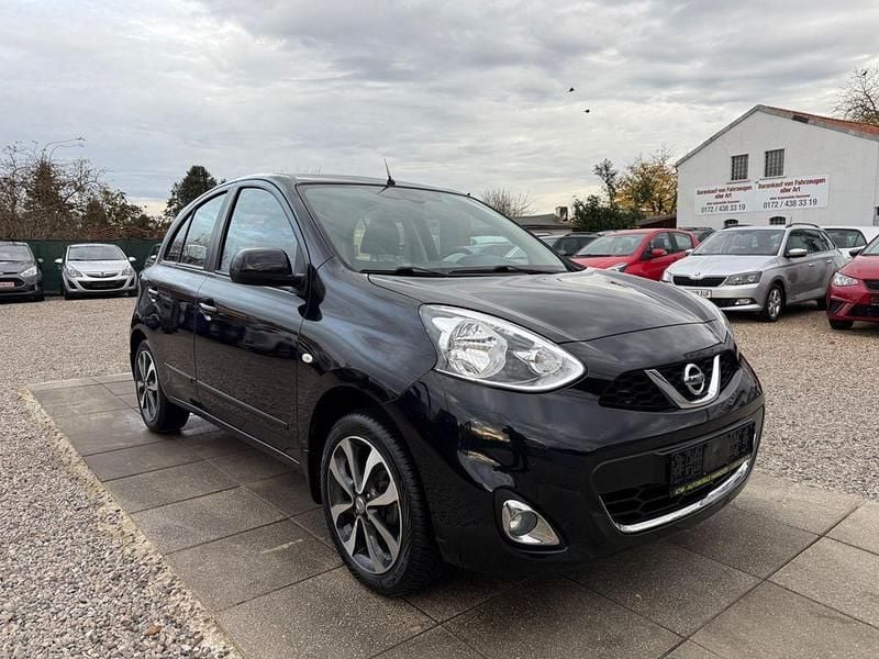 Schwarz Gebraucht 2015 Nissan Micra Acenta Limousine | 7.499 € (Fairer Preis) - Bild 1/4