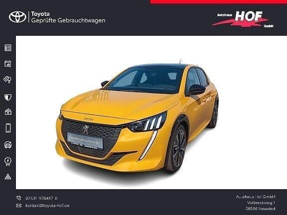 Gelb Gebraucht 2020 Peugeot 208 GT-line Kleinwagen | 18.590 € (Etwas zu teuer) - Bild 1/4