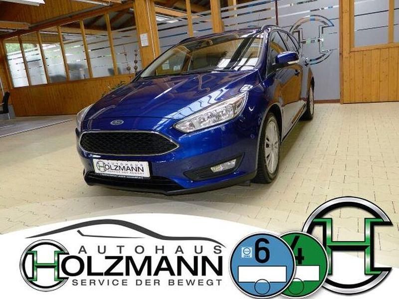 Blau Gebraucht 2015 Ford Focus Business Edition Kombi | 8.990 € (Fairer Preis) - Bild 1/4