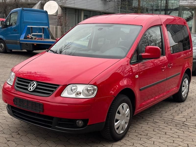 Gebraucht VW Caddy Life 109 PS (80 kW) 2008 Rot Van / Kleinbus
