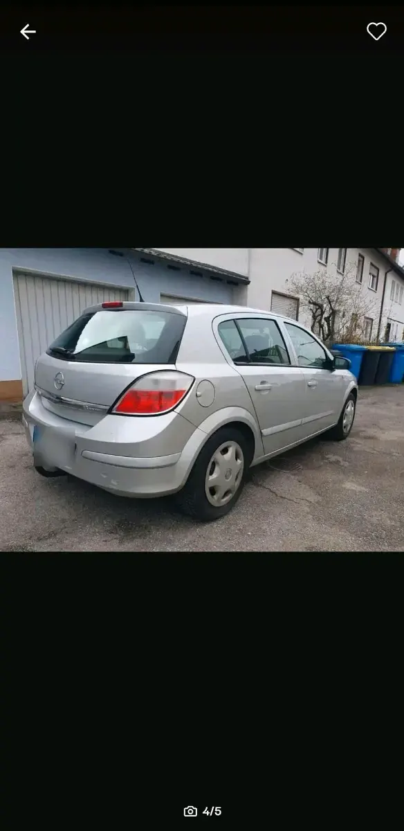 Gebraucht Opel Astra 105 PS (77 kW) 2005 Silber Kleinwagen