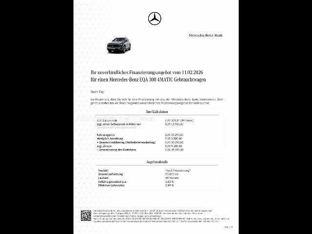 Gebraucht Mercedes EQA300 167 kW (228 PS) 2022 SUV