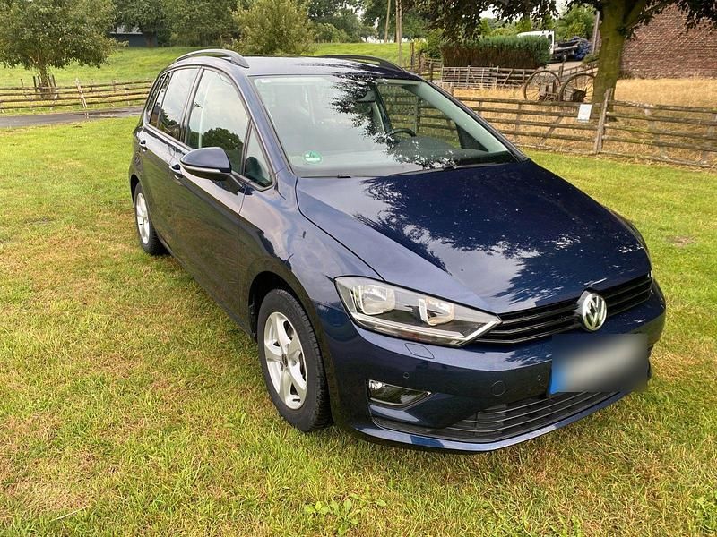Blau Gebraucht 2015 VW Golf Sportsvan Comfortline Van / Kleinbus | 13.500 € (Guter Preis) - Bild 1/4