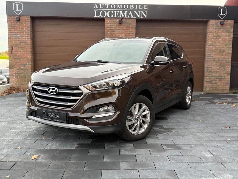 Braun Gebraucht 2016 Hyundai Tucson Advantage SUV | 14.999 € (Fairer Preis) - Bild 1/4