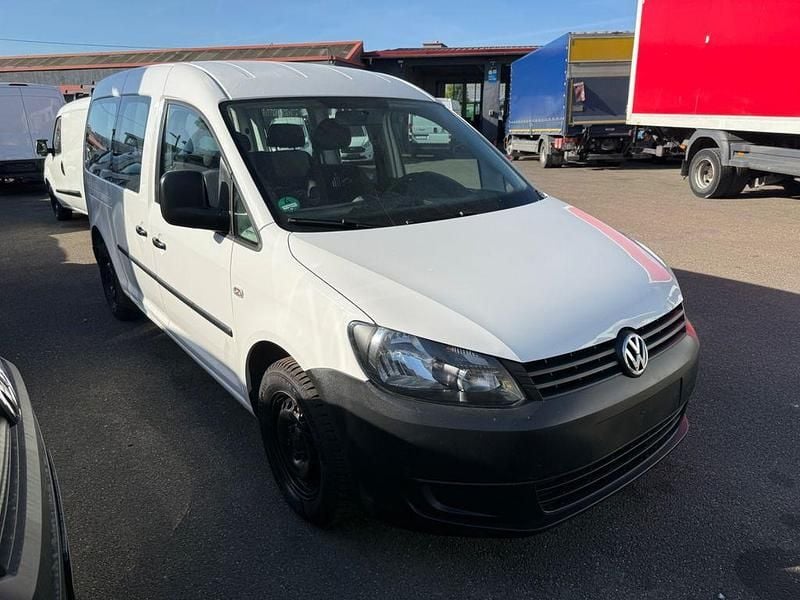 Usata VW Caddy 102 CV (75 kW) 2013 Bianco Monovolume