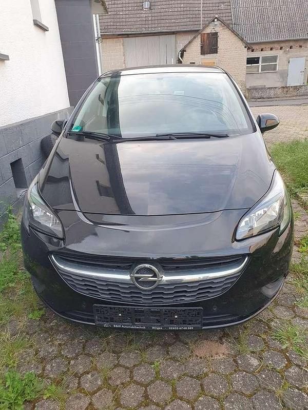 Schwarz Gebraucht 2018 Opel Corsa Limousine | 5.850 € (Superpreis) - Bild 1/4