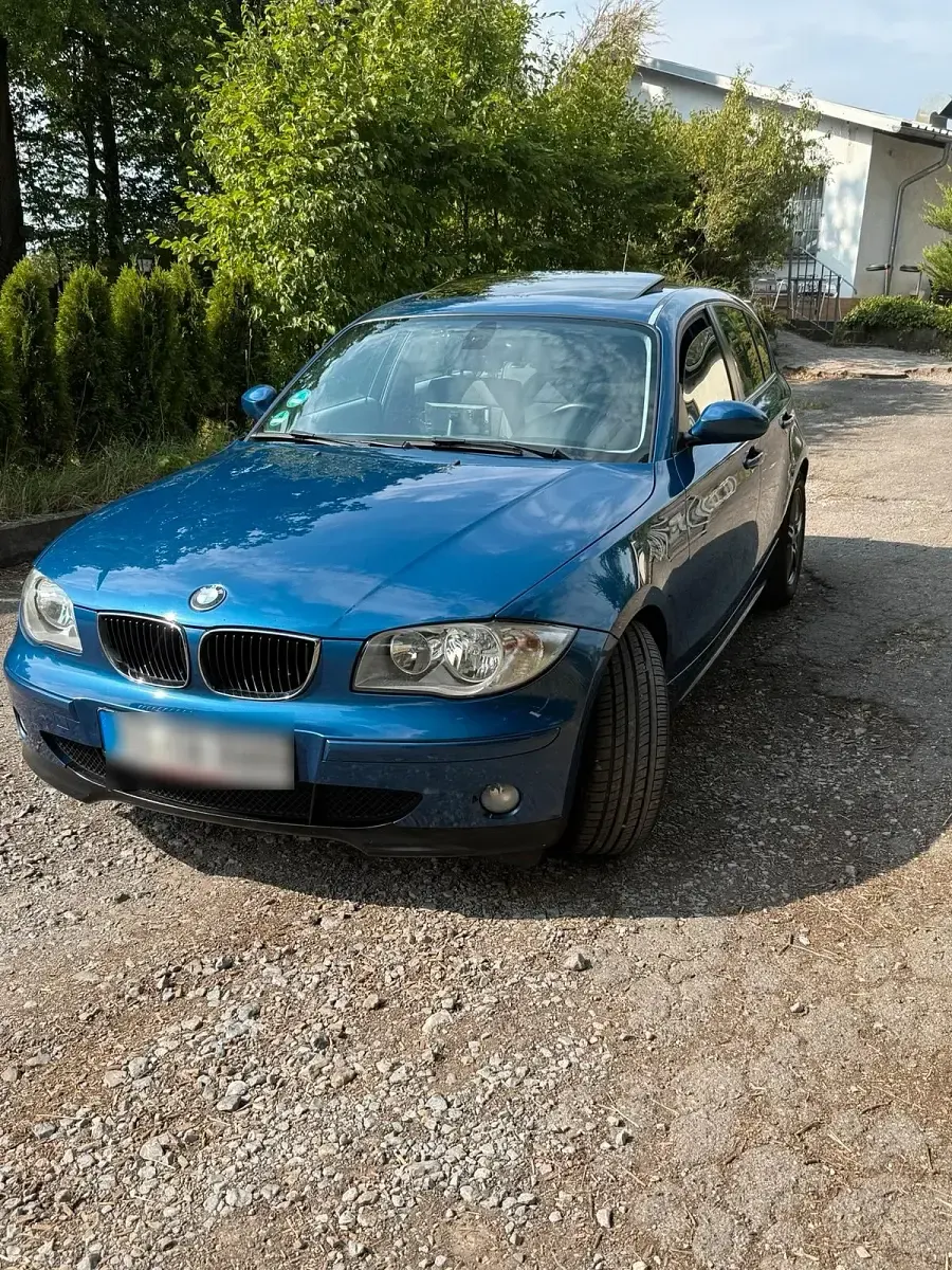 Gebraucht BMW 118 Advantage 129 PS (94 kW) 2007 Blau Kleinwagen