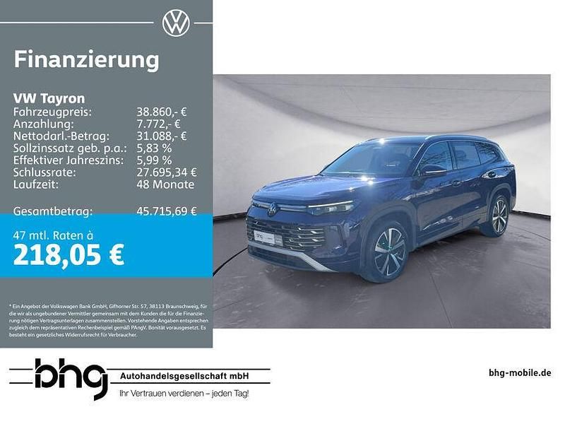 Gebraucht VW Tayron 150 PS (110 kW) 2025 Ultra violet metallic SUV