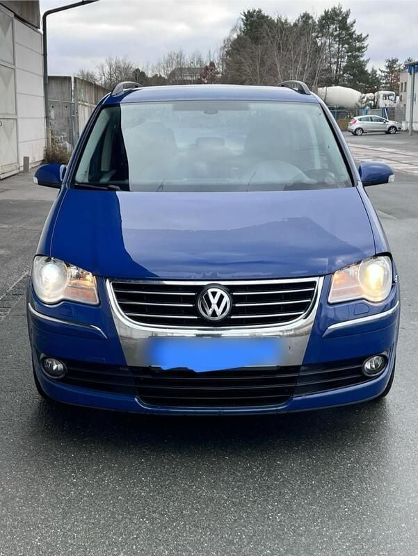 Blau Gebraucht 2008 VW Touran Van / Kleinbus | 1.999 € (Superpreis) - Bild 1/4
