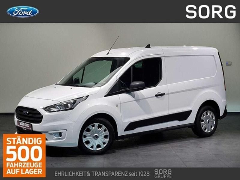 Weiß, frozen white Gebraucht 2021 Ford Transit Trend Van / Kleinbus | 18.890 € (Etwas zu teuer) - Bild 1/4