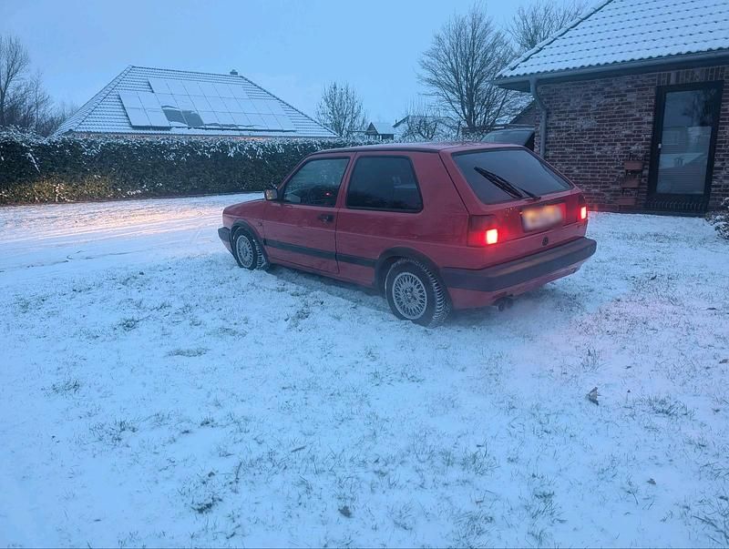 Gebraucht VW Golf III 55 PS (40 kW) 1992 Rot Kleinwagen