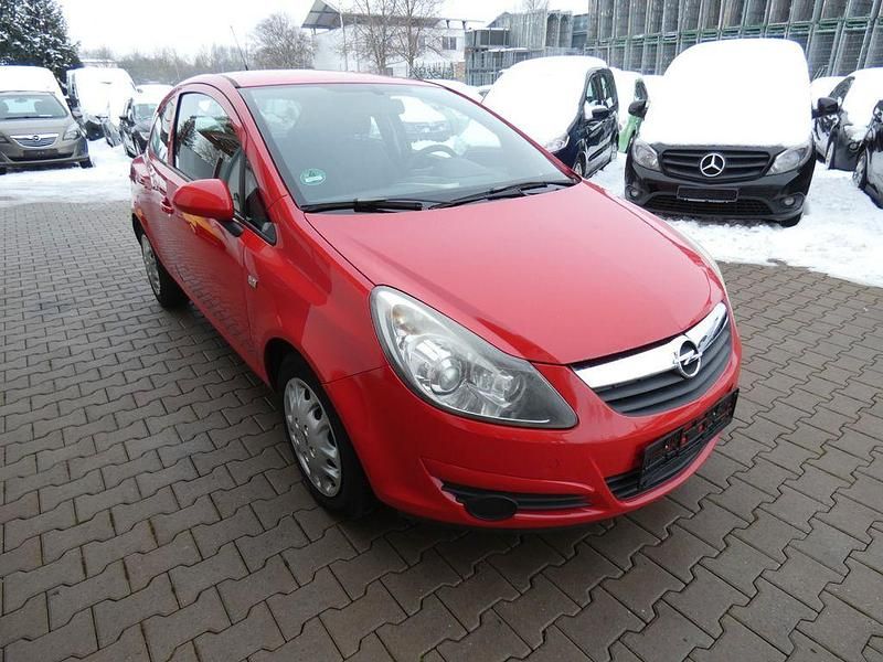 Gebraucht Opel Corsa Edition 80 PS (58 kW) 2008 Rot Kleinwagen