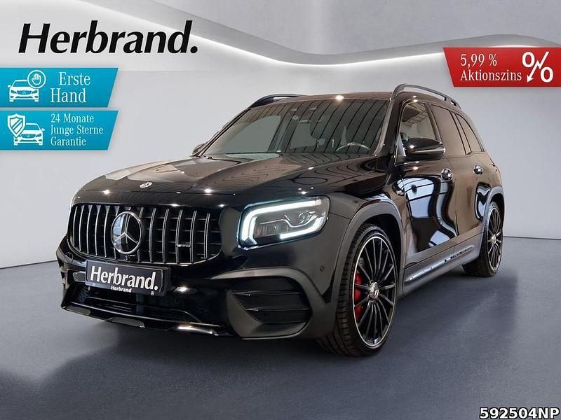 Unilack nachtschwarz Gebraucht 2021 Mercedes GLB35 AMG SUV | 45.890 € (Teuer) - Bild 1/4