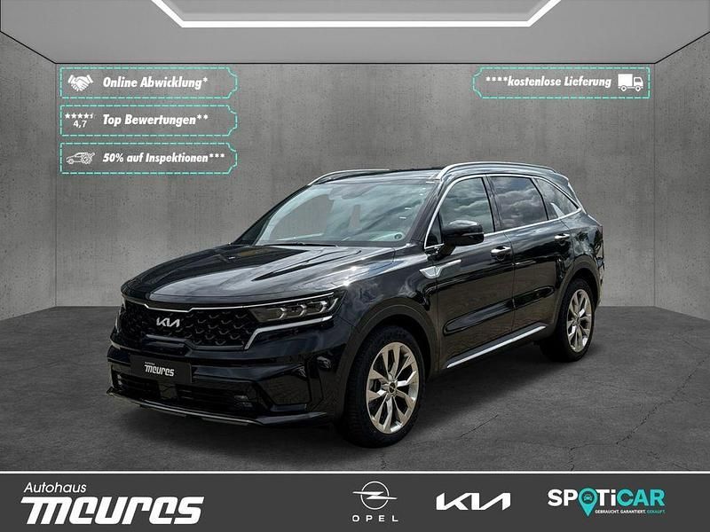 Black pearl) (schwarz Gebraucht 2024 Kia Sorento Premium SUV | 43.988 € (Guter Preis) - Bild 1/4