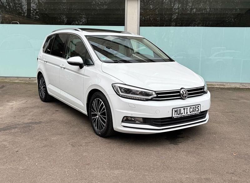 Gebraucht VW Touran Highline 150 PS (110 kW) 2016 Weiß Van / Kleinbus