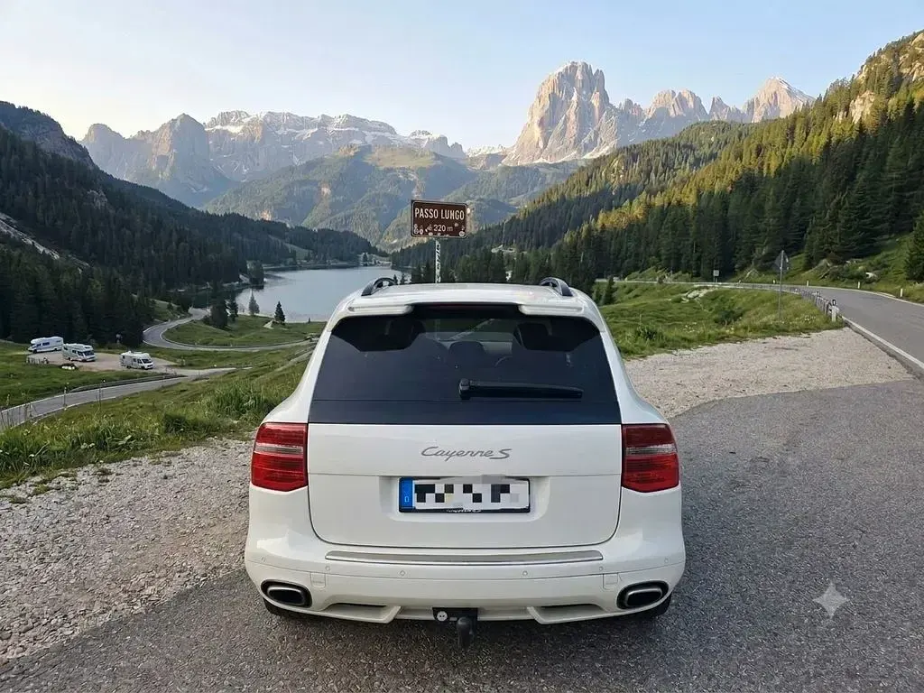 Gebraucht Porsche Cayenne S 385 PS (283 kW) 2008 Weiß SUV