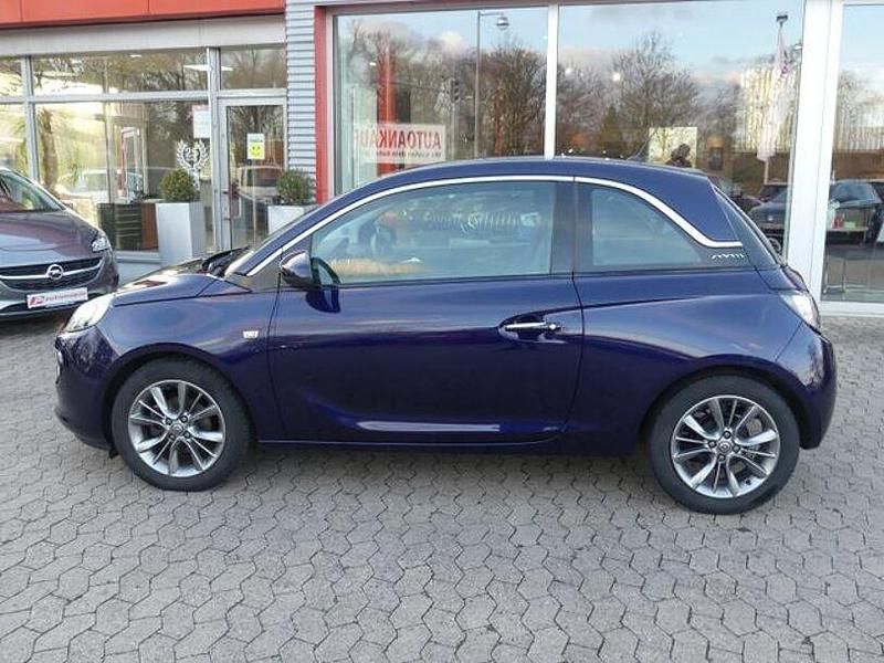 Gebraucht Opel Adam Jam 90 PS (66 kW) 2014 Dark ink/ocean blue Kleinwagen