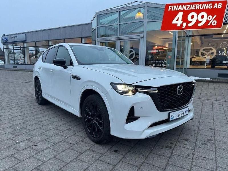 Weiß Gebraucht 2023 Mazda CX-60 Homura-Line SUV | 41.900 € (Fairer Preis) - Bild 1/4