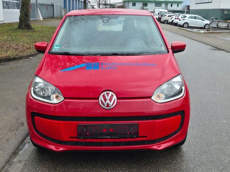Gebraucht VW up! move up! 60 PS (44 kW) 2015 Rot Kleinwagen