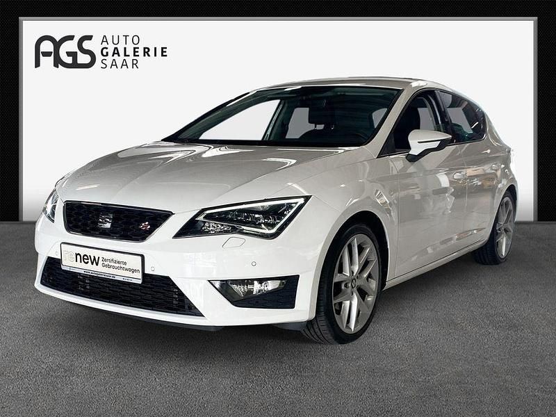 Weiss Gebraucht 2016 Seat Leon FR Limousine | 14.999 € (Fairer Preis) - Bild 1/4