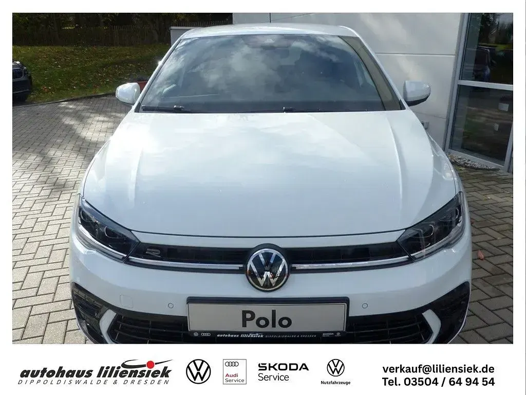 Gebraucht VW Polo R-line 95 PS (69 kW) 2025 Weiß Kleinwagen