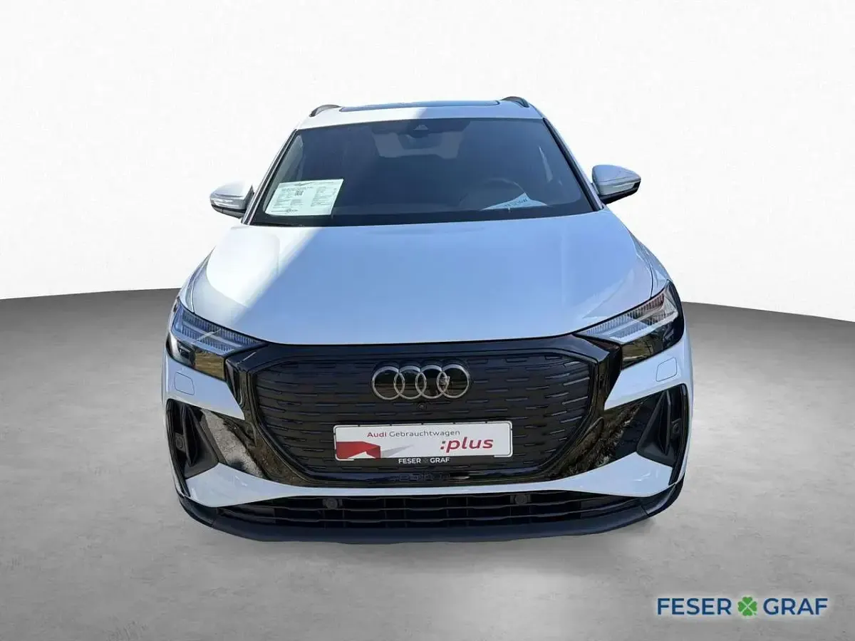 Gebraucht Audi Q4 e-tron S-Line 250 kW (340 PS) 2024 Gletscherweiß SUV