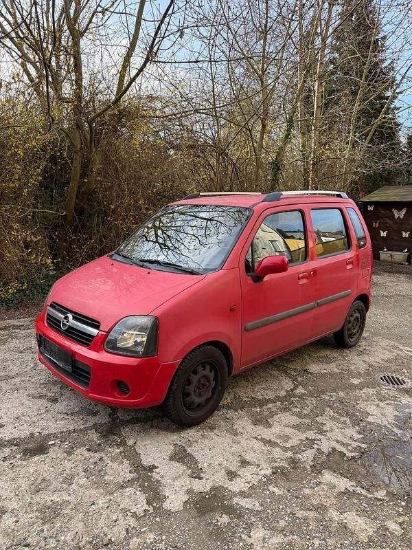 Gebraucht Opel Agila 80 PS (58 kW) 2005 Rot Van / Kleinbus