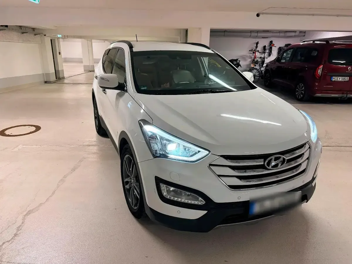 Gebraucht Hyundai Santa Fe 197 PS (144 kW) 2014 Weiß SUV