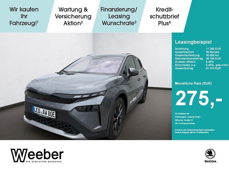 Grau Gebraucht 2025 Skoda Elroq SUV | 46.199 € (Fairer Preis) - Bild 1/4