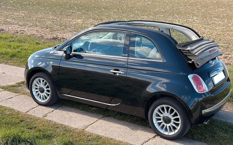 Gebraucht Fiat 500C Lounge 69 PS (50 kW) 2012 Schwarz Cabrio