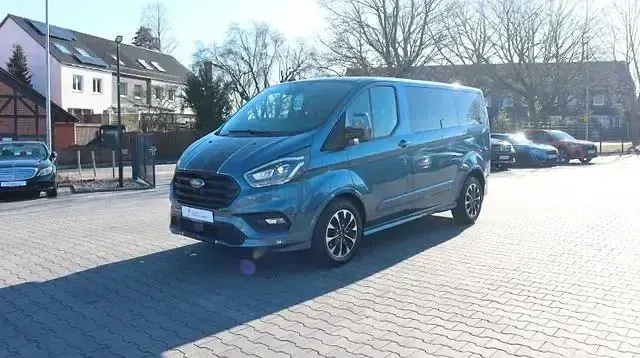 Gebraucht Ford Transit Custom Sport 185 PS (136 kW) 2021 Blau Van / Kleinbus