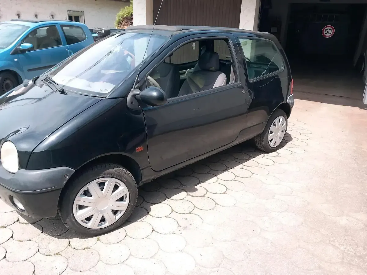 Gebraucht Renault Twingo 60 PS (44 kW) 2002 Schwarz Kleinwagen