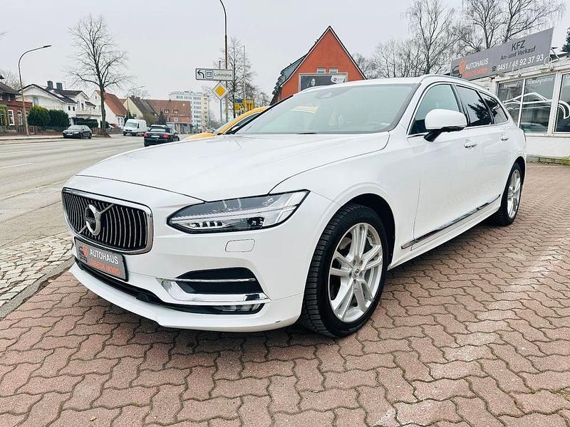 Weiß Gebraucht 2019 Volvo V90 Inscription Kombi | 24.990 € (Etwas zu teuer) - Bild 1/4