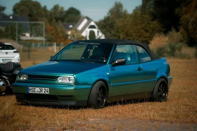 Andere farben Gebraucht 1996 VW Golf Cabriolet Cabrio | 3.200 € (Fairer Preis) - Bild 1/4
