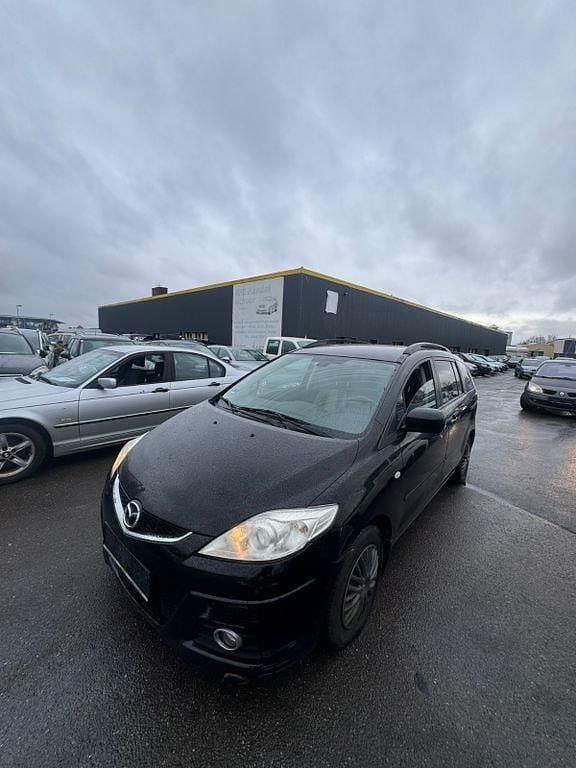 Schwarz Gebraucht 2009 Mazda 5 Exclusive Van / Kleinbus | 650 € (Superpreis) - Bild 1/4