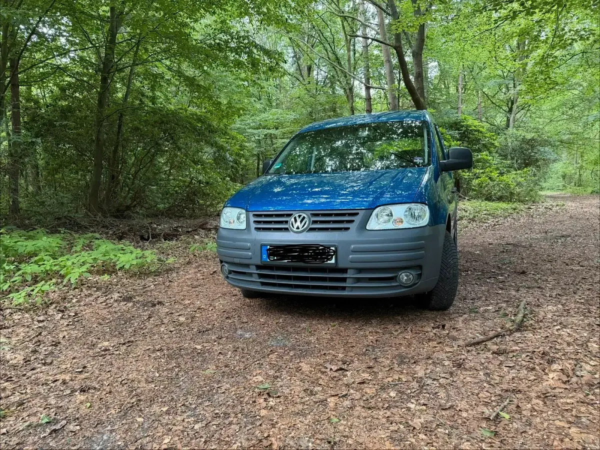 Gebraucht VW Caddy 105 PS (77 kW) 2005 Blau Van / Kleinbus