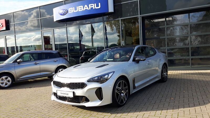 (4ss) seidensilber met Gebraucht 2022 Kia Stinger Coupé | 47.990 € (Fairer Preis) - Bild 1/4