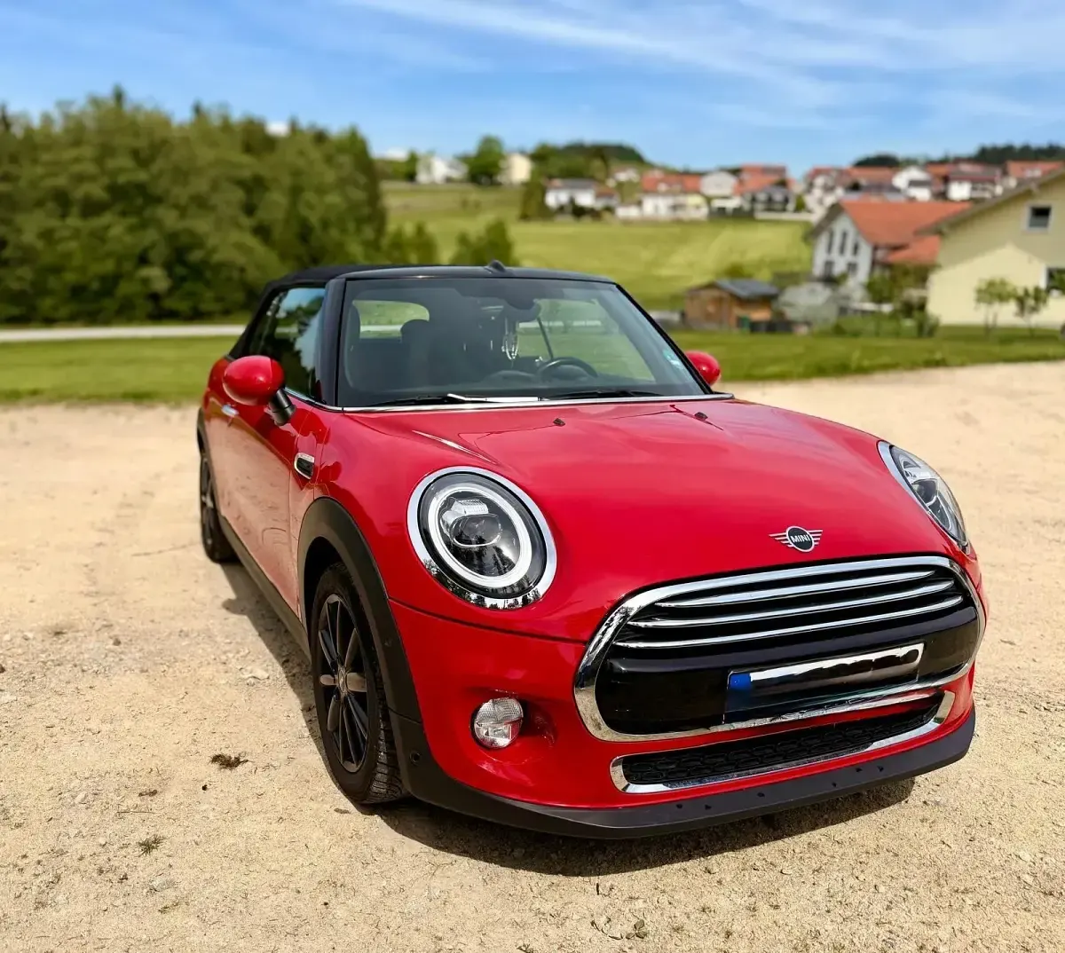 Gebraucht Mini Cooper Cabriolet 136 PS (100 kW) 2018 Rot Cabrio