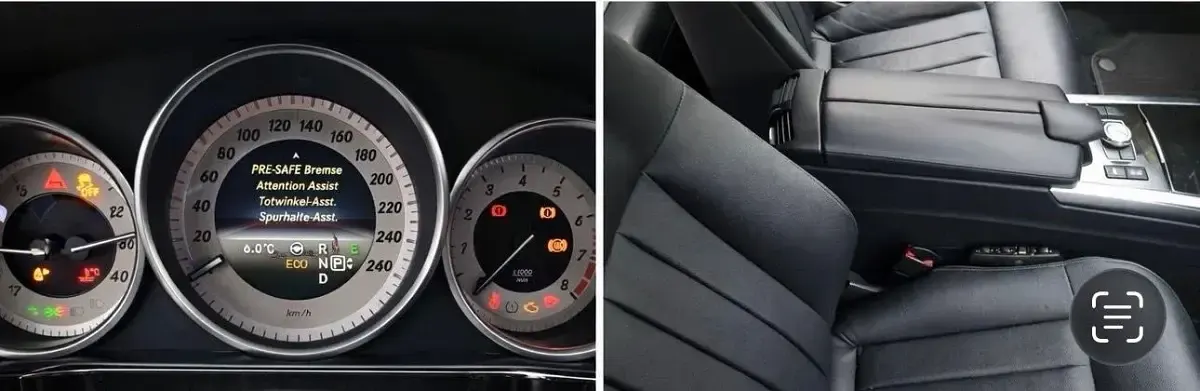 Brugt Mercedes E500 408 HK (300 kW) 2013 Sølv Sedan